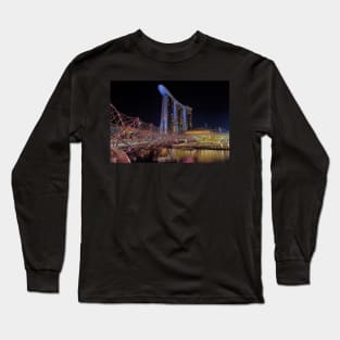 Standing Tall Above the Helix Long Sleeve T-Shirt